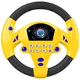 thumbnail image 1 of Volante De Simulación Eléctrica Con Luces Sonidos Bebé Desarrollo Temprano Juguetes Educativos Niños Cumpleaños Regalo De Año Nuevo Yuarrent FN007424-01, 1 of 6