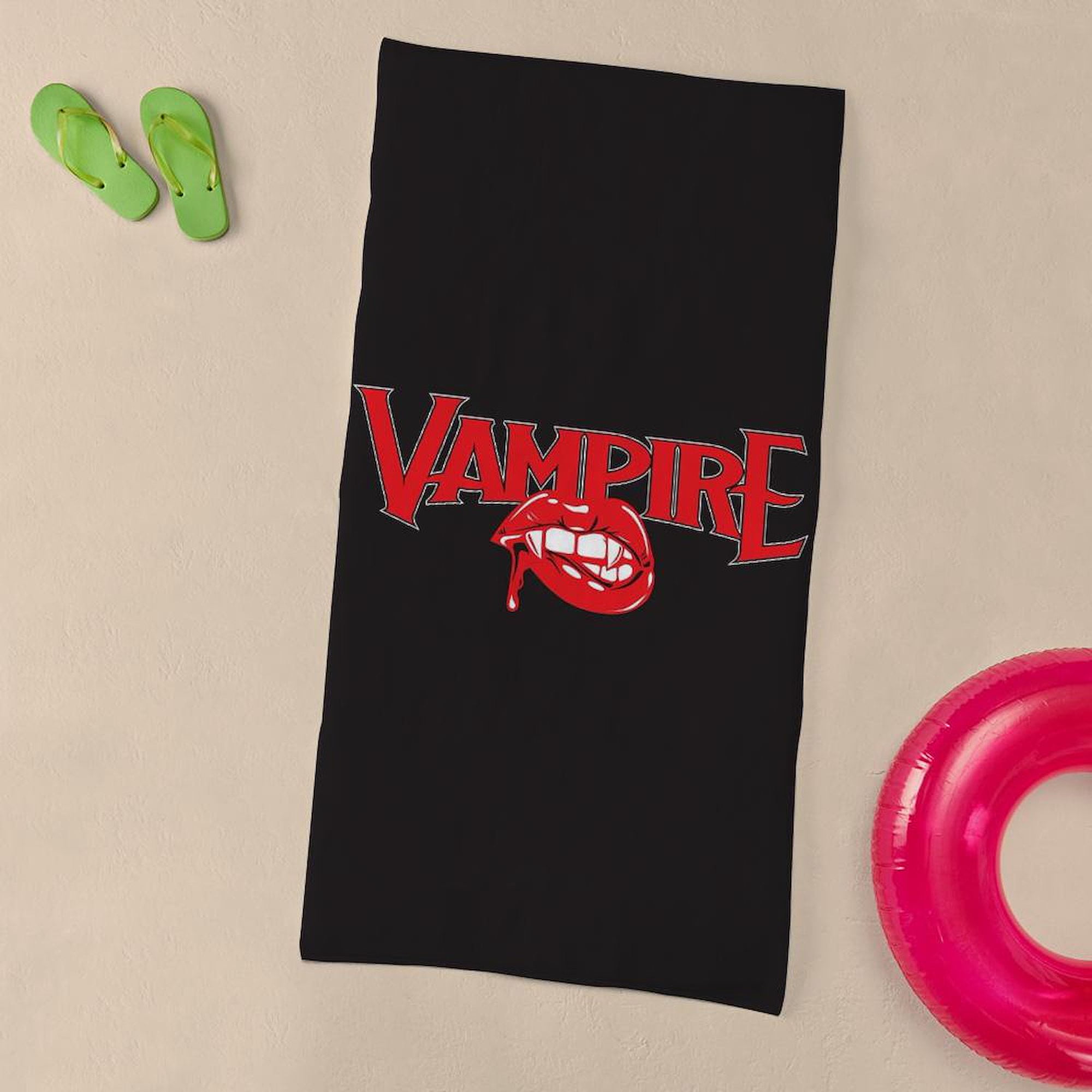 CafePress - Vampire - Large Beach Towel, Soft 30"x60" Towel with Unique Design