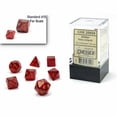 thumbnail image 2 of Chessex Dice Set – 10mm Glitter Red/Gold Polyhedral Dice Set – Dungeons and Dragons D&D DND TTRPG Dice – Includes 7 Dice - D4 D6 D8 D10 D12 D20 D%, (CHX20504), 2 of 2