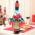 thumbnail image 4 of Venta al por mayor, funda tejida para botella de vino, decoración navideña, bolsa de vino tinto, adornos de champán, juego de vino tinto, 4 of 4