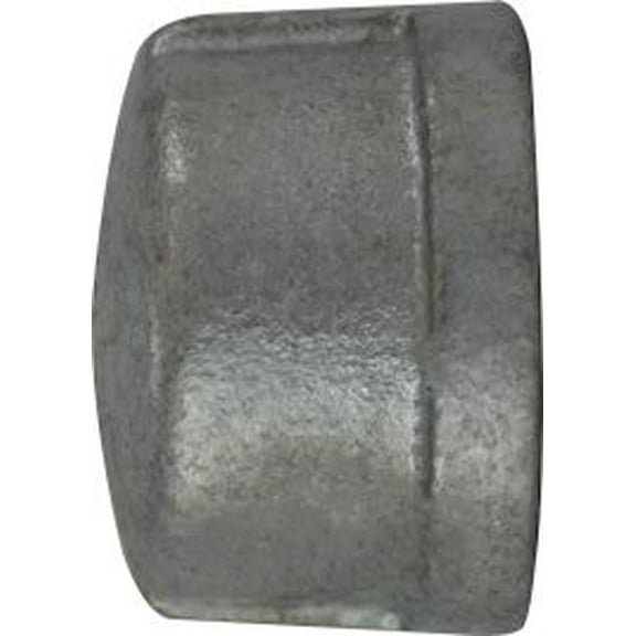 2-1/2 Galvanized Cap, Galvanized 150# Malleable Fittings, Nipples and Fittings