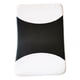 thumbnail image 3 of Thai Pad, Guantes de Boxeo para Kickboxing, Patadas, Golpe, Patada, Almohadilla de Puño, Thai Pad Curvo Blanco Negro Color L, 3 of 9