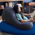 Support Pro U Shaped Reading Back Support Lounge Pillow with Arm Rests