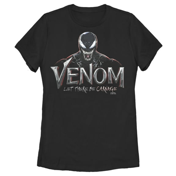 Women's Marvel Venom: Let There be Carnage Mischievous Graphic Tee Black X Large