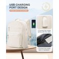 thumbnail image 2 of Women's Bag, 15 Inch Laptop Backpack for College Women Anti-Theft Waterproof Hand Luggage Travel Backpack Weekend, 2 of 8