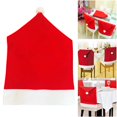 thumbnail image 2 of 5 X Santa Claus Red Hat Silla Contraportada Navidad Cena Mesa Fiesta Hugtrwg Para estrenar, 2 of 6