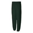 thumbnail image 3 of Jerzees Mens NuBlend Elastic Bottom Sweatpants, XL, Forest Green, 3 of 4