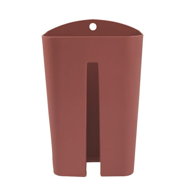 Cqxid Home Textile Storage Under $10 Tissue Storage Box Wall-mounted Paper Towel Holder Garbage bag sorting box