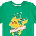 thumbnail image 3 of Pokémon - Pikachu Lightning Bolt Art - Youth Short Sleeve Graphic T-Shirt, 3 of 5