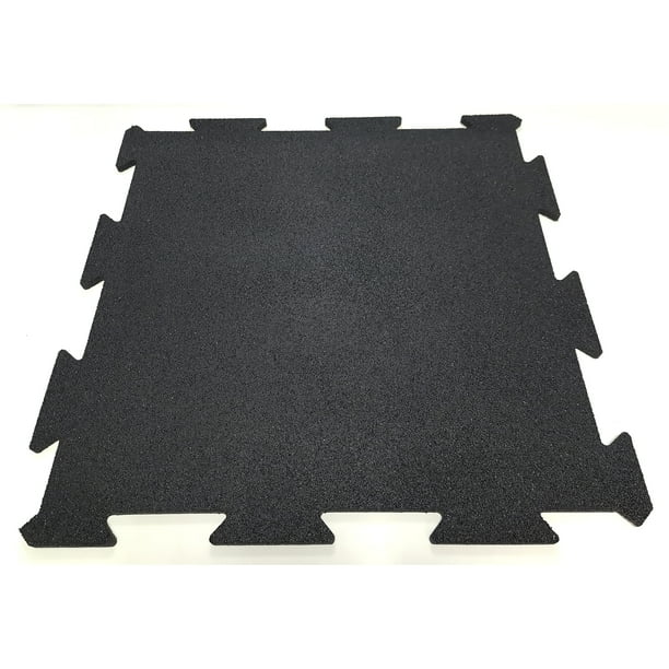 Tapete Piso para Gimnasio Livingreen Tapete Gimnasio Caucho/Espesor 8mm/Gimnasio Rompecabezas Uso Rudo 50x50cmx 8mm