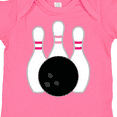 thumbnail image 4 of Inktastic Bowling Pins (pink) Girls Baby Bodysuit, 4 of 5