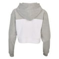 thumbnail image 4 of Boxercraft BW5404 Women's Cropped Fleece Hoodie-Oxford Heather-White-M, 4 of 4