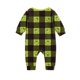 thumbnail image 3 of Moonsky-Green Flannel Christmas Pajamas For Family Parent-child Warm Christmas Set Red Santa Hat/Letter Printed Home Wear Pajamas Two-piece Mom Set Matching Christmas Pjs For Family 12 Months, 3 of 3