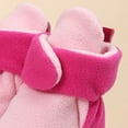 thumbnail image 7 of Quealent Baby Booties Cozy Fleece Slippers Soft Baby Shoes With Gripper Soles, Winter Infant Newborn Crib Sock Shoe Warm Footwear First Walkers Pink for Size 4.5, 7 of 7