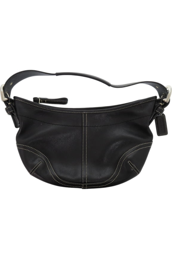Pre-Owned Coach Mini One-Shoulder Bag, Semi-Shoulder, E3S-9541, Leather, Black,... (Good)