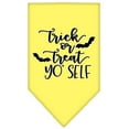 thumbnail image 5 of Halloween Pet and Dog Bandana Screen Printed, "Trick Or Treat Yo' Self", 5 of 10