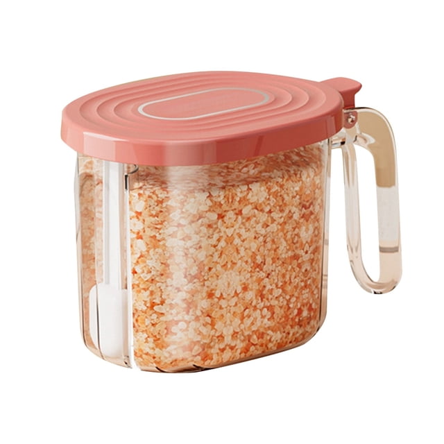 TIEVOSA Airtight Jars for Kitchen Pantry Organization with SeaLED Lids and Clear Glass Design