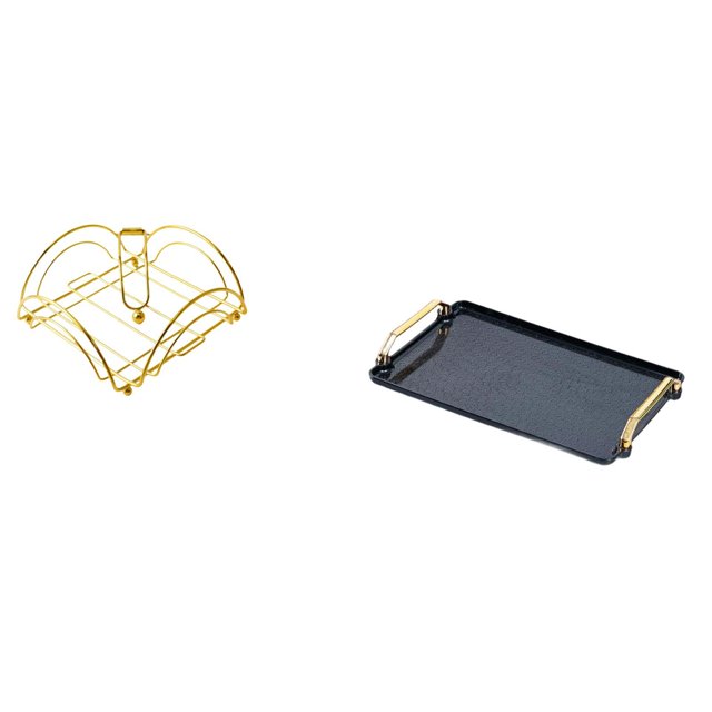 Dispensador De Servilletas Con Brazo Pesado Y Organizador Rectangular De Platos Para Refrigerios, Ideal Para Almacenar En Mesas De Hoteles, Cafeterías, Servir Pasteles, Refrigerios, Café Y Té.