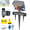 *B+Timer, variant on 16-Nozzle Oscillating Sprinkler with Dual-Zone Sprinkler Water Timer Adjustable Lawn Sprinkler System Garden Watering Hose Connected Oscillating Lawn Sprinklers for Yard Patio Outdoor(*A)