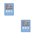 thumbnail image 3 of Temporizador digital de cocina Wosthever Reloj de cuenta regresiva Pantalla LCD Alarma Azul 2piezas, 3 of 6