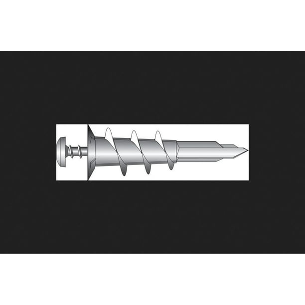 Hillman Wallboard Anchors With Screws No. 6 Pan Head Phillips 30 Lb. 4