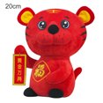 thumbnail image 2 of Gwong Juguete Muñeca de peluche Fine Workmanship Decorative Buena elasticidad Zodiaco Tiger Muñeca de peluche para Año Nuevo Gwong 30013653, 2 of 6
