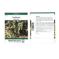 BeSweet 2001 Edamame Bean Seeds - 20 g Seed Packet - Non-GMO, Heirloom Be Sweet Soybean Seeds - Soy Vegetable Garden Seeds