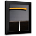 thumbnail image 1 of Endermann, Rolf 11x14 Black Modern Framed Museum Art Print Titled - Yellow line, 1 of 5