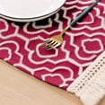 thumbnail image 4 of Placemats Napkins Thick And Linen With Tassel Placemats Insulated Placemats Beautiful And Practical Table Insulation Mat, 4 of 6