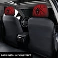 thumbnail image 3 of Kdxio Spider on the Web Pattern Print 2 Piece Car Head Rest Covers Set Auto Front/Rear Seats Headrest Cover Universal Fit Most Cars,Sedan, SUV, 3 of 9