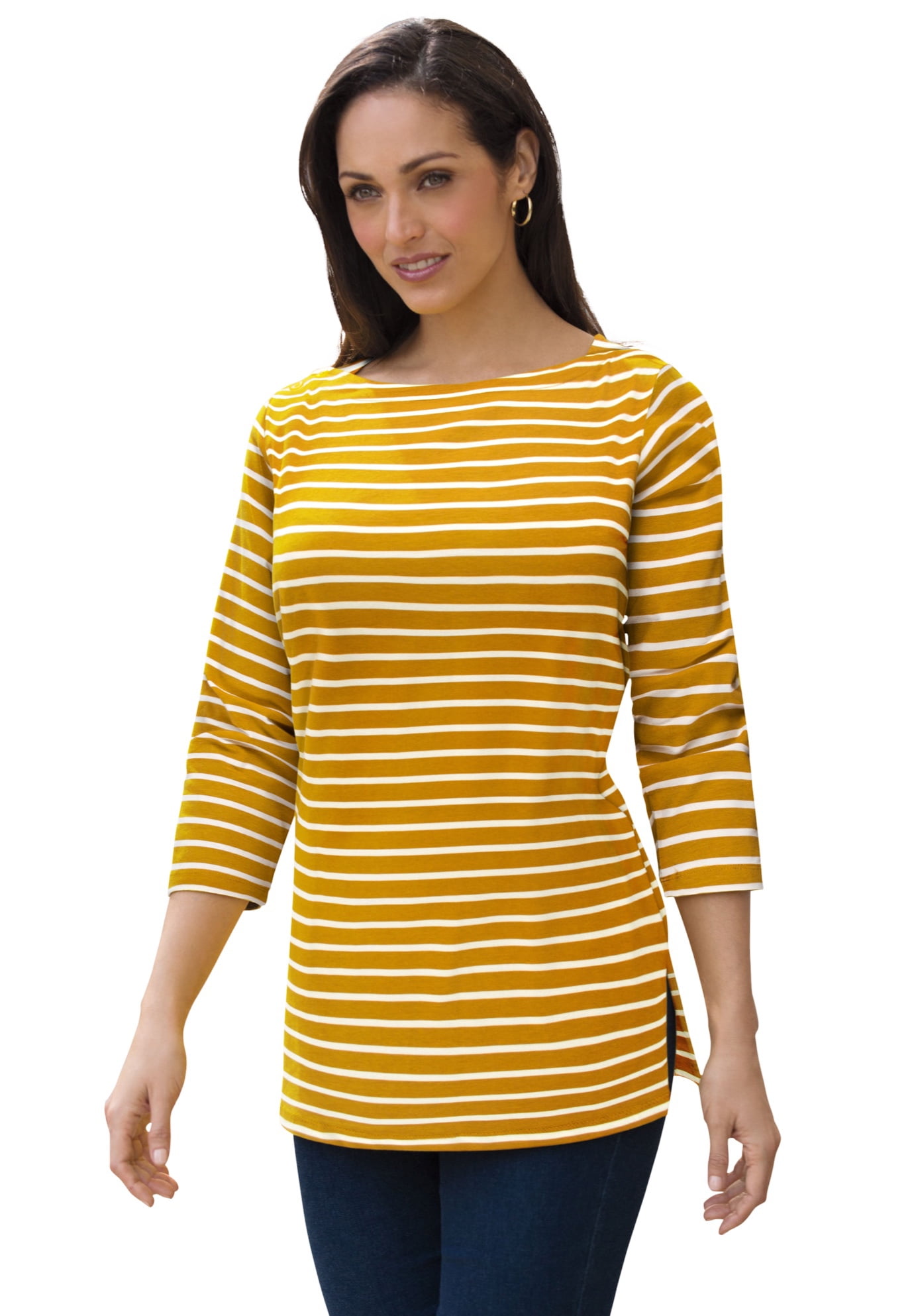 Gold Ivory Stripe Yellow 