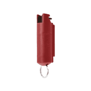 Pepper Spray Keychain with Belt Clip for Safety, 16 ft Range, Red, Self Defense by Guard Dog Security, 1 pack