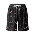 thumbnail image 4 of KPOPLK Mens Swim Trunks with Mesh Liner 5" Quick Dry Swim Shorts Bathing Suits for Men Swimwear Board Shorts wiht Pockets(Black,M), 4 of 9