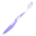 thumbnail image 3 of Cepillo suave para el cabello, cepillo para dientes, mango antideslizante de PP, cepillo de limpieza de dientes para adultos, color morado, 3 of 8