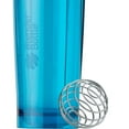 BlenderBottle Pro Series 28 Oz Ocean Blue Shaker Cup with FlipTop Lid