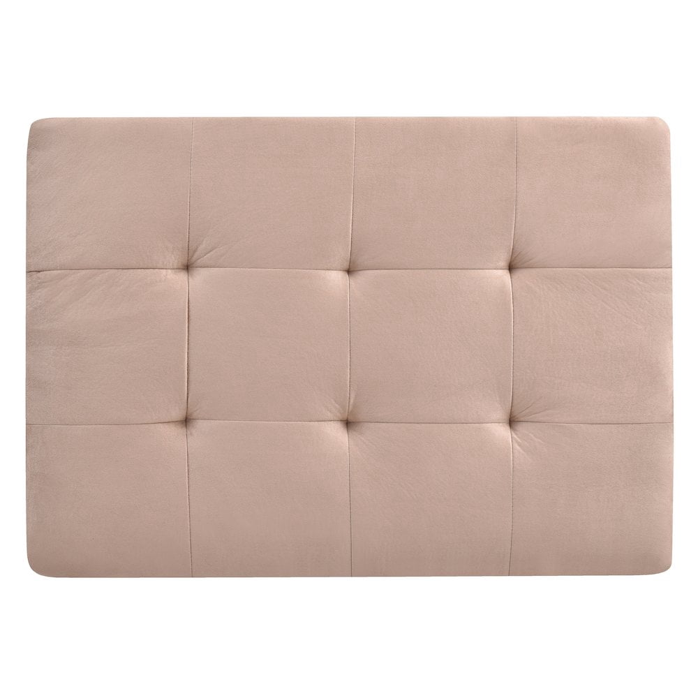 Glory Furniture Malone Ottoman in Mocha Color