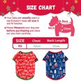 thumbnail image 2 of Paquete de 2 camisetas navideñas para perros, 2 of 6