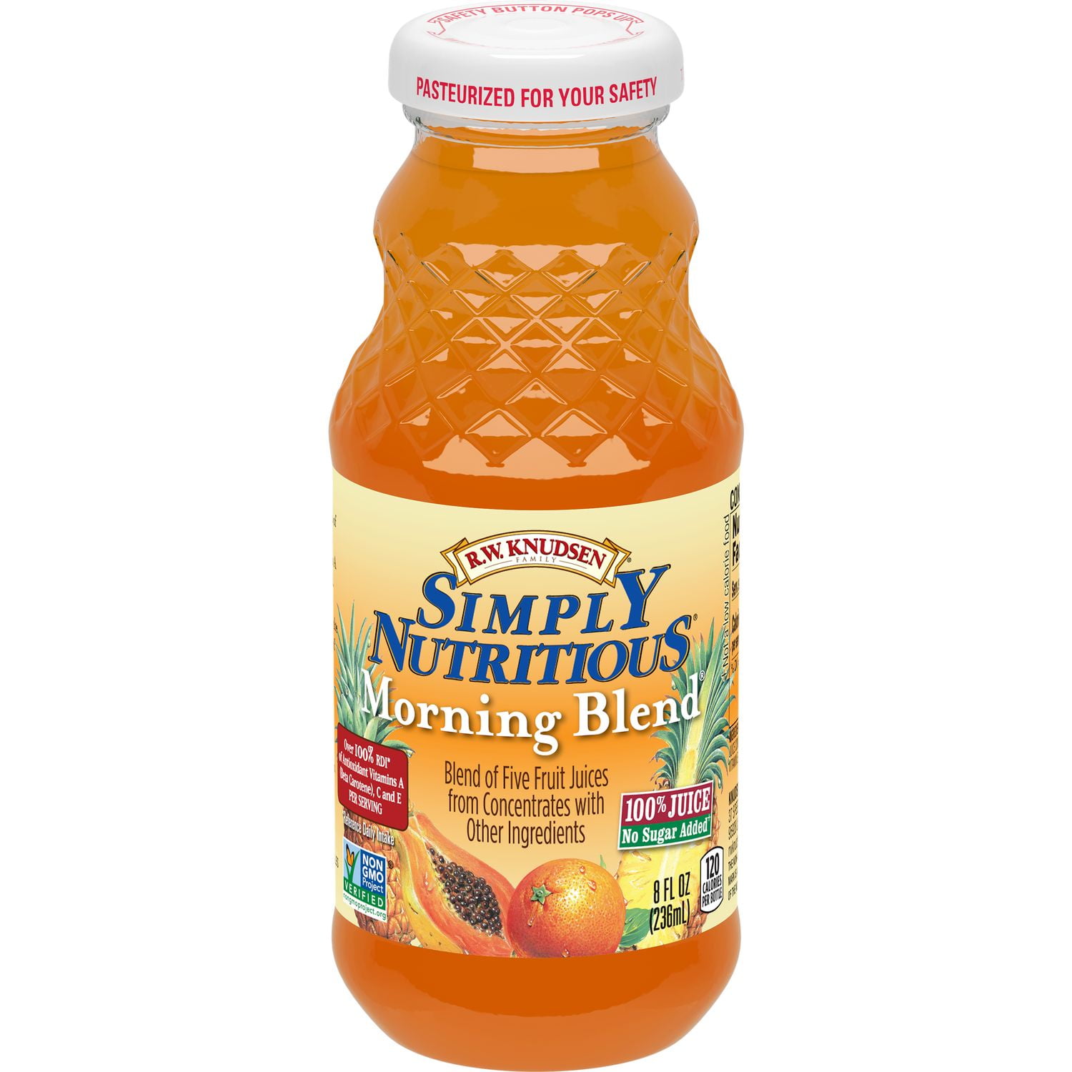 R.W. Knudsen Family Simply Nutritious Morning Blend Juice, 8Fluid