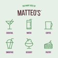 thumbnail image 3 of Matteo's Sugar Free Cocktail Syrup, Margarita, 750mL, 0 Calories, 0 Sugar, (Single Bottle), 3 of 5