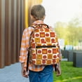 thumbnail image 6 of Salouo Pumpkin Plaid Print Laptop Backpack 16.5'' Daypack Carry On Backpack for Men Women Outdoor Bag Laptop Sleeve and Dual for Weekender/Business/Hiking-One Size, 6 of 6