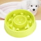 thumbnail image 5 of Innovador cuenco en forma de corazón para mascotas, cuenco de alimentación para gatos, perros y cachorros, comida lenta (verde), 5 of 8