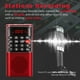 thumbnail image 3 of Pequeña radio portátil, radio portátil recargable con grabación., 3 of 5