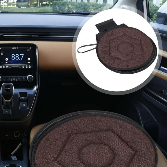 Raindrops Pads Seat Cushion Cushion for Pregnant Women Car Seat Elder 50x39cm Coffee