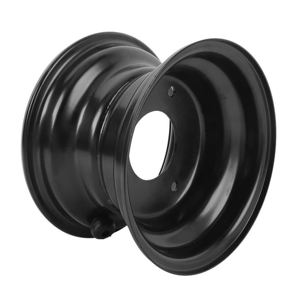 Go Kart Wheel Rim, Enhanced Traction Easy Installation 145/70-6 6 Inch Wheel Rim for Ride On Mower