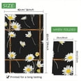 thumbnail image 5 of Eveokoki Golden Chains Straps Daisy Kitchen Dish Towel Set of 2, Floral Ultra Absorbent Hand Drying Baking Cooking Cloth, Spring Seasonal Decor Home Decorations 16 x 24 Inch, 5 of 5