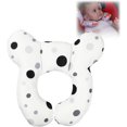 thumbnail image 1 of Baby Support Pillow,2026 Upgraded Baby Travel Pillows,Babys Neck Pillows for Car Seat,Soft Cotton Car Seat Neck Pillow and Strollers, 1 of 8