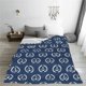 thumbnail image 5 of Fotbe Navy Nautical Manta de Franela Acolchonada con Estampado, Súper Suave y Esponjosa, Extra Grande para Sofá, Cama, Uso Todo el Año-50"x40", 5 of 7