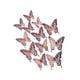 thumbnail image 1 of Naiovety Decoración colorida para el hogar, adicional, decorativa, decorativa simulada, para mariposas simuladas, pegatinas coloridas, Decoración del hogar LK12 oro rosa, 1 of 6
