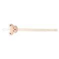 thumbnail image 3 of Soporte para lazos para el cabello, organizador de clips para niñas, colgador de 73cm/28,74 pulgadas, trenza de cuerda de algodón para almacenamiento de accesorios para el cabello, oso caqui, 3 of 9