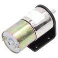 thumbnail image 3 of DC  Gear Motor, Aluminium Alloy Industrial Electric Motor Brushed Miniature With Holder For Bank Equipment 0-5 RPM,0-10 RPM,0-50 RPM,0-150 RPM,0-200 RPM,0-300 RPM,0-600 RPM, 3 of 8